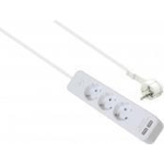 Ciabatta Helos ADVANCED 3 vie caricatore USB bianco 15 m con interruttore