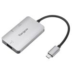 Targus ACA948EU hub di interfaccia USB 3.2 Gen 1 (3.1 Gen 1) Type-C 5000 Mbit/s Argento