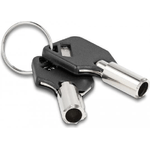 Navilock Cavo a spirale di sicurezza per notebook Navilock per presa USB Type-A con chiave