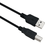 Cavo di collegamento Helos USB 2.0 A maschio/B maschio 05 m nero