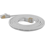 Wantec Cavo patch SSTP extra sottile Cat.7 grezzo - 15 m - Cavo grezzo Cat.7 - S/FTP (S-STP) - RJ-45 - RJ-45 - Grigio (7