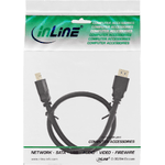 InLine Cavo HDMI - HDMI-High Speed - ST - ST - contatti placcati oro - nero - 03 m