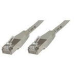 Microconnect Cat5e 3m cavo di rete Grigio F/UTP FTP (F/UTP CAT5e 3m Grey PVC - Outer Shield  Foil screening - 4x2xAWG 26