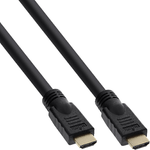 InLine Cavo HDMI ad alta velocit  con Ethernet - Premium - 4K2K - ST-ST - nero - 75 m