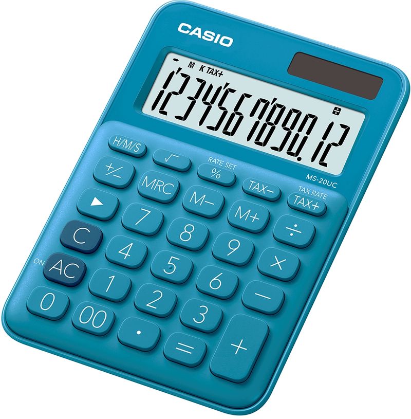 Casio-MS-20UC-Blue-Compact-Desk-Calculator