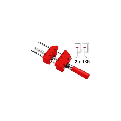 BESSEY-S10-ST-morsa-Morsa-a-molla-10-cm-Rosso