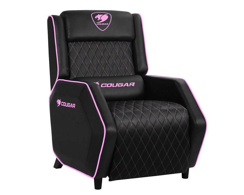 COUGAR-Gaming-RANGER-EVA-Gaming-Sessel-Gepolsterter-Sitz-Schwarz---Pink--CGR-SA4-