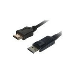 Helos Cavo di collegamento Helos spina DisplayPort/spina HDMI BASIC 100 m nero