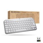 Logitech Mx Keys Mini For Business tastiera RF senza fili  Bluetooth QWERTY Inglese Grigio (MX KEYS MINI FOR BUSINESS -