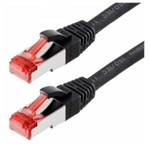 Cavo patch Helos S/FTP Cat 6 nero 05 m