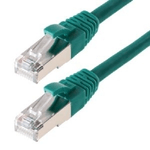 Cavo patch Helos S/FTP Cat 6 verde 15 m