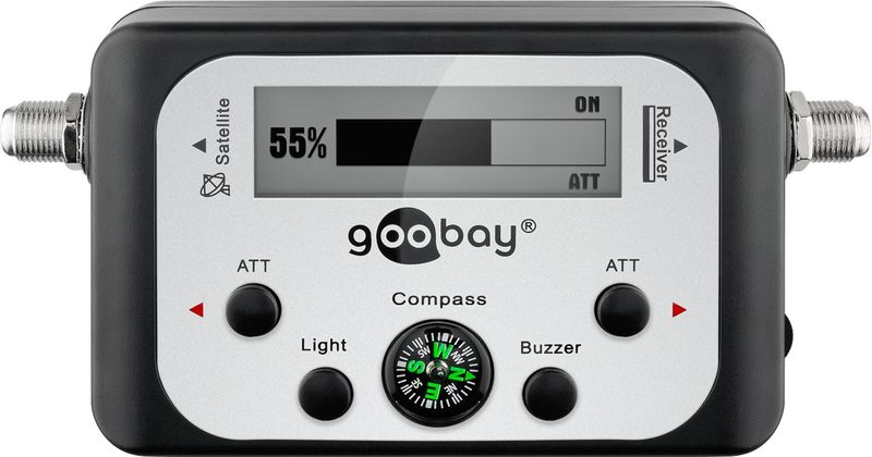 goobay-SATELLITE-FINDER-misuratore-di-segnale-satellitare-LCD-digitale