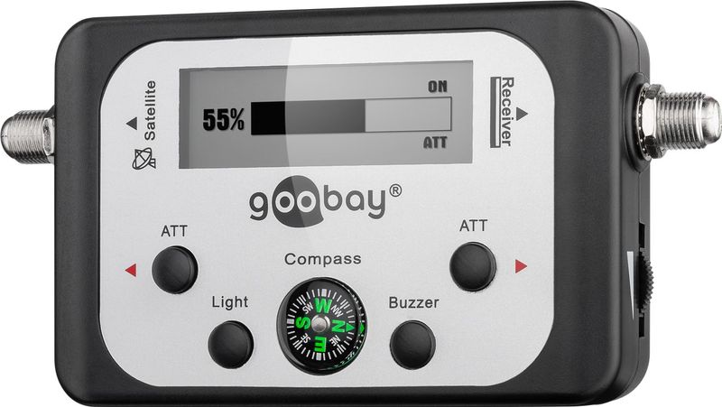 goobay-SATELLITE-FINDER-misuratore-di-segnale-satellitare-LCD-digitale