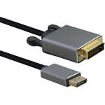 Cavo di collegamento Helos spina DisplayPort/spina DVI PREMIUM 30 m nero