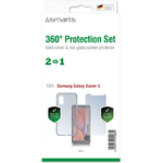 4smarts Set di protezione 4smarts a 360 per Samsung Galaxy Xcover 5 trasparente