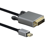 Cavo di collegamento Helos mini DisplayPort St./DVI St. PREMIUM 10 m nero