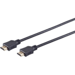 Helos Cavo di collegamento Helos HDMI maschio/maschio 4K 15 m nero