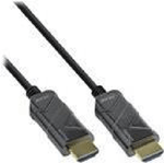 InLine Cavo HDMI AOC - Cavo HDMI ad altissima velocit  - 8K4K - nero - 50 m