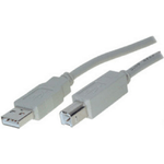 Anschlsse USB A Stecker - USB B Stecker  USB Standard USB 2.0 USB 1.2/2.0 kompatibel--mit Ferrit  bertragungsrate 480 Mb