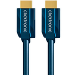 Clicktronic Cavo HDMI Clicktronic con Ethernet. MM. Blu. 75 m