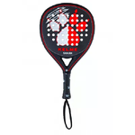 Racchetta da padel Kelme Shark - Forma mista - Telaio 100% carbonio - Faccia 100% fibra di carbonio - Nucleo in Eva Xtra