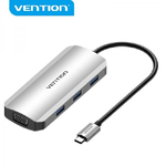 Vention TOIHB replicatore di porte e docking station per laptop Cablato USB 3.2 Gen 1 (3.1 Gen 1) Type