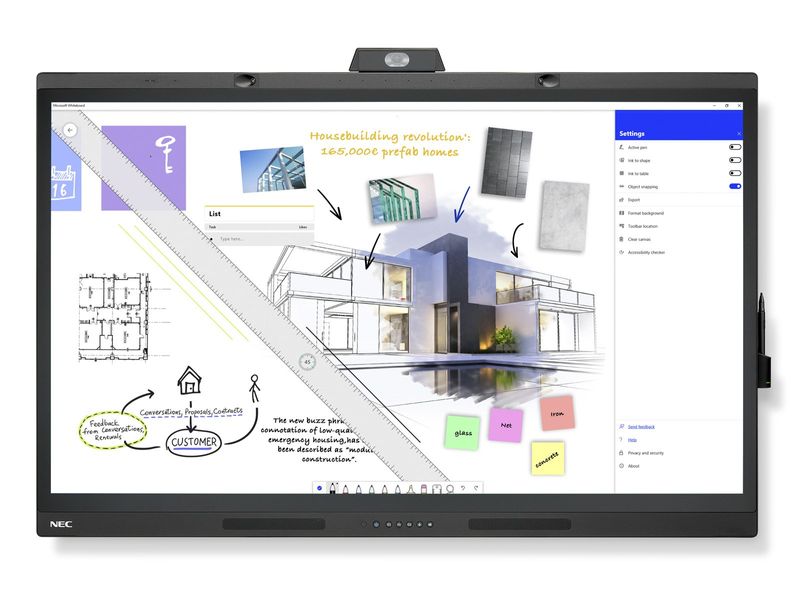 NEC-WD551-lavagna-interattiva-1397-cm-55-3840-x-2160-Pixel-Touch-screen--NEC-WD551-55-INCH-Collaboration-dlsplay-