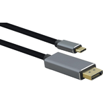 Helos Cavo di collegamento Helos USB 3.1 Type-C St./DisplayPort St. PREMIUM 18 m nero