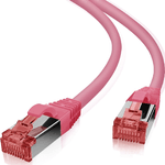 Cavo patch Helos S/FTP Cat 6 magenta 50 m