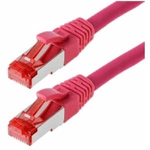 Cavo patch Helos S/FTP Cat 6 magenta 025 m