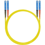 Helos Cavo patch in fibra ottica Helos E2000/E2000 (LSH) duplex 9/125m OS2 giallo 30m