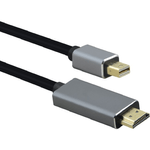 Helos Cavo di collegamento Helos mini DisplayPort maschio/HDMI maschio PREMIUM 4K 30 m nero