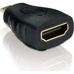 Adattatore Helos micro HDMI maschio/HDMI femmina FULL HD BASIC nero