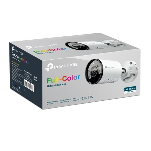 Telecamera-IP-VIGI-Bullet-da-4-MP-in-metallo-a-colori-da-28-mm