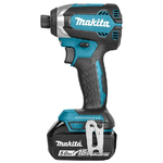 Makita DTD153RTJ trapano 1,5 kg Nero, Blu