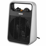 Unold 86106 stufetta elettrica Interno Nero, Argento 2000 W Riscaldatore ambiente elettrico con ventilatore