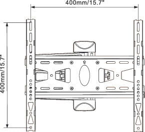 Vogels-MNT-208-Mount-Massive--LED-LCD-Wandhalter--32-55---TV-Wandhalterung--NeigbarSchwenkbar-mit-zwei-Gelenken