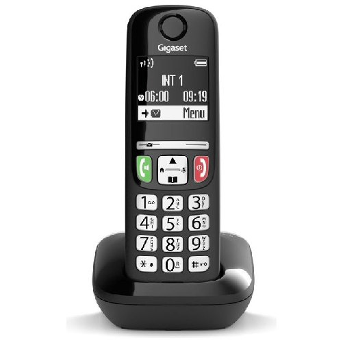 Siemens-Gigaset-E270-Telefono-DECT-Identificatore-di-chiamata-Nero