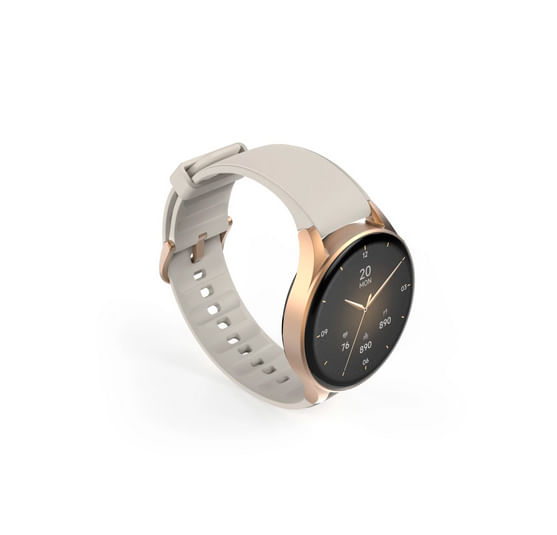 Hama-Smartwatch-8900-33-cm-1.3-AMOLED-42-mm-Digitale-466-x-466-Pixel-Touch-screen-Oro-GPS-satellitare--Hama-8900-Fitness