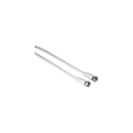 Hama 00011898 cavo coassiale 3 m F M Bianco