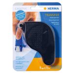 Herma Rullo adesivo HERMA Transfer nero rimovibile rotolo da 15 m non tira fili compatibile con foto (1060)