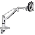 Novus 1.3 LiftTEC Arm 3 supporto da tavolo per Tv a schermo piatto Scrivania Argento