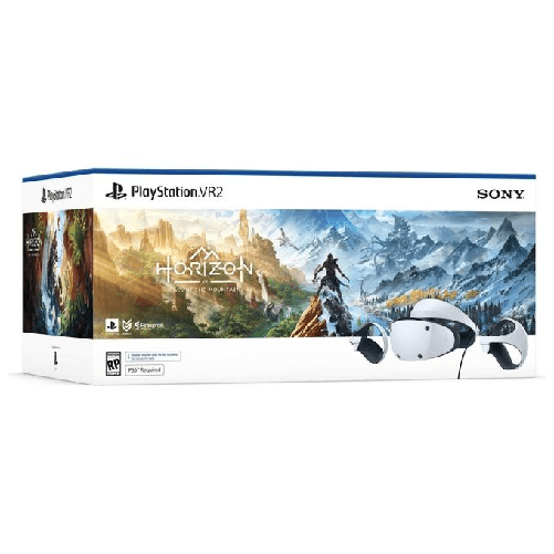Sony-PlayStation-VR2---Voucher-Horizon-Call-of-the-Mountain-Occhiali-immersivi-FPV-Nero-Bianco