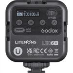 Godox-LED6R-flash-per-fotocamera-Flash-per-videocamera-Nero