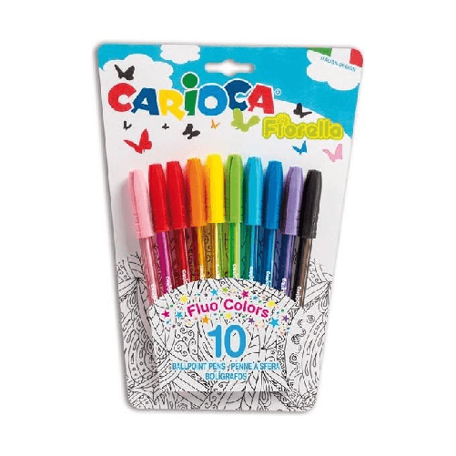 Carioca-Fiorella-Multi-Penna-a-sfera-10-pz