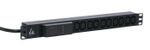 Lanview-LVR261877-unit--di-distribuzione-dell-energia-PDU-10-presae-AC-1U-Nero--19--rack-mount-power-strip---1U-16A-with