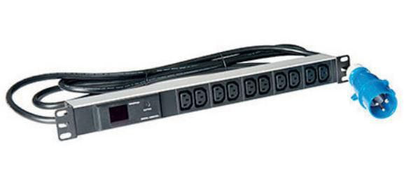 Lanview-LVR261877-unit--di-distribuzione-dell-energia-PDU-10-presae-AC-1U-Nero--19--rack-mount-power-strip---1U-16A-with