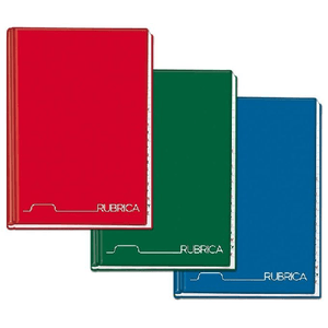 Blasetti Rubriche cartonate quaderno per scrivere A4 192 fogli Colori assortiti