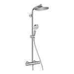 Hansgrohe Crometta S sistema di doccia 2 testina/e Parete Cromo