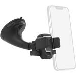 Hama Easy Snap Supporto passivo Telefono cellulare/smartphone Nero (Hama Easy Snap Car Smartphone Holder with Suction Cu